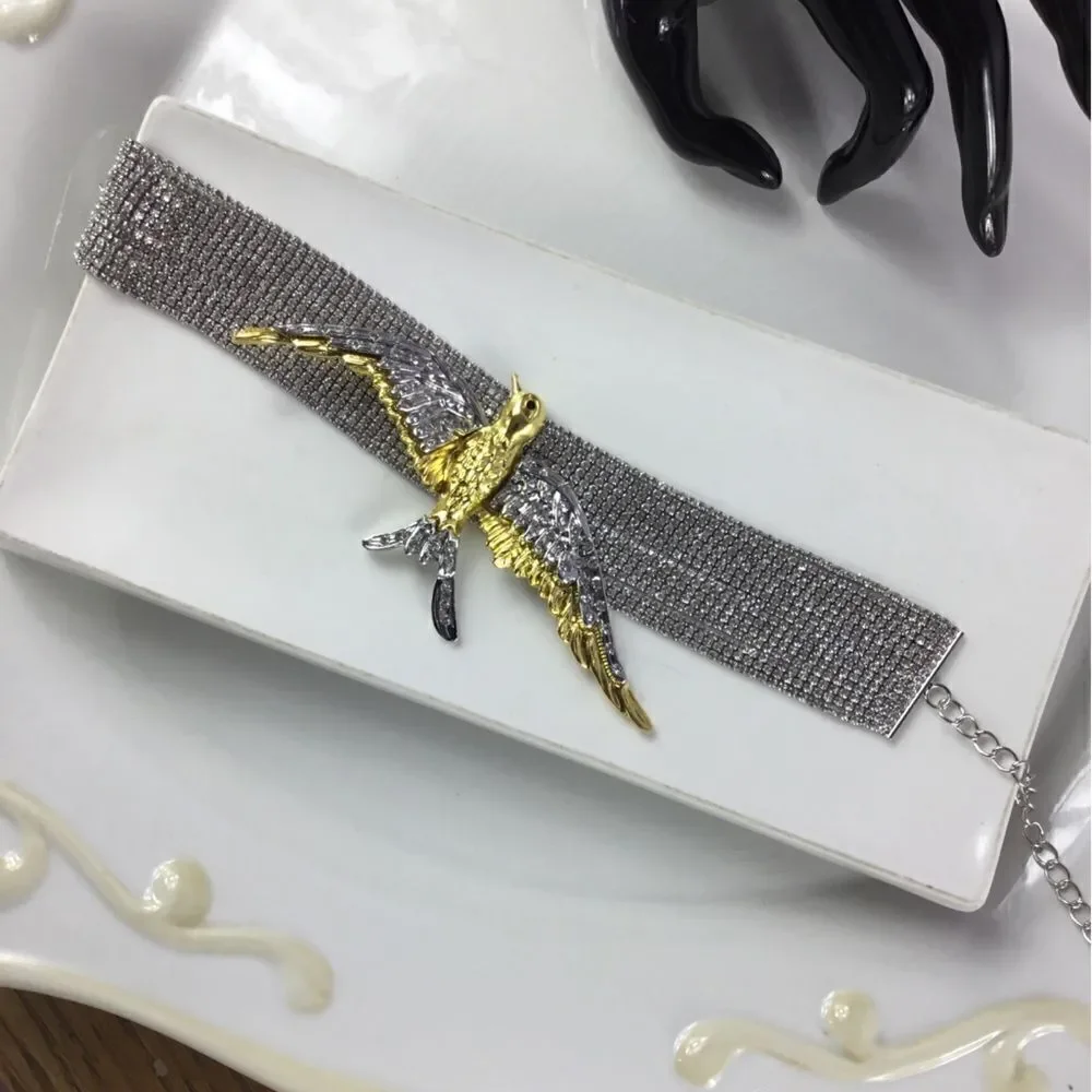 Zara Swan Choker Necklace - Picture 7 of 16